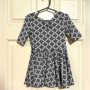 2T Dot Dot Smile Dress with Criss Cross Back